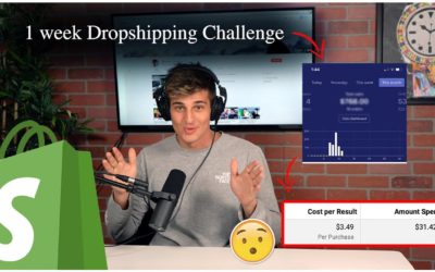 1 Week Shopify Challenge – Gone Well? (Shopify Drop-shipping)