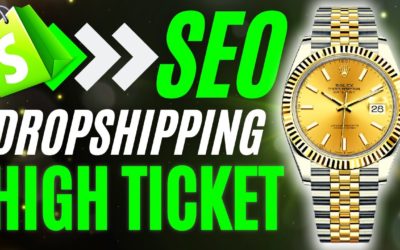 Analyse Niche Dropshipping SEO High Ticket (+Tirage et Boutique Shopify à gagner)