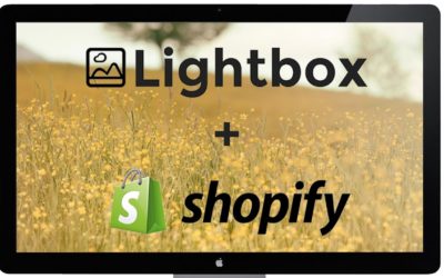 Lightbox gallery for your Shopify blog