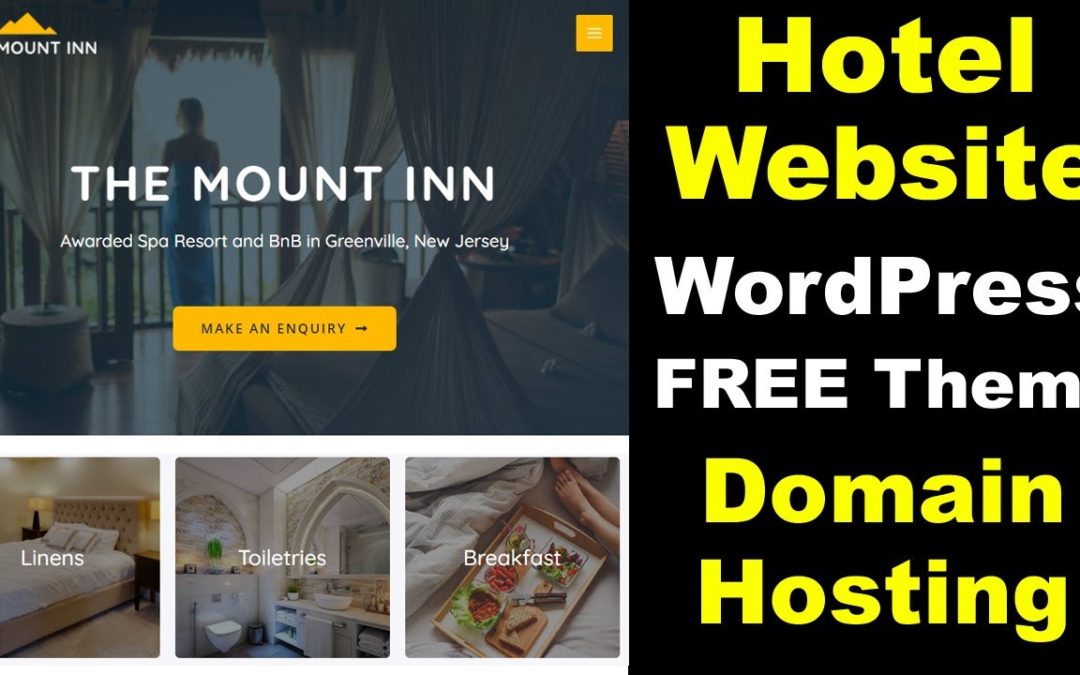 How to make a WordPress website, How to create a Website for Hotel in WordPress, Cyber Warriors