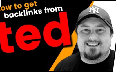How to get backlinks from TED