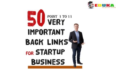 50 MOST IMP BACKLINKS FOR STARTUP BUSINESS