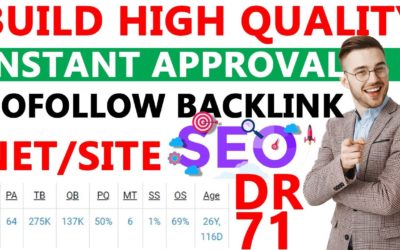 How to Get DR 71 Dofollow Backlink for Free||create high quality dofollow backlinks instant approval