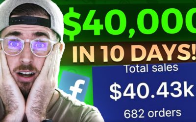 $40,000 With Shopify & Facebook Ads In Less Than 10 Days (CASE STUDY)