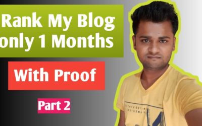 Rank My Blog Only 1 Month Without Any Backlinks | Part 2