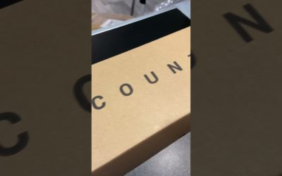 Small Business Shopify Counter Unboxing ✨ Thanks Team Shopify 💚 It updates LIVE orders!! #Shorts