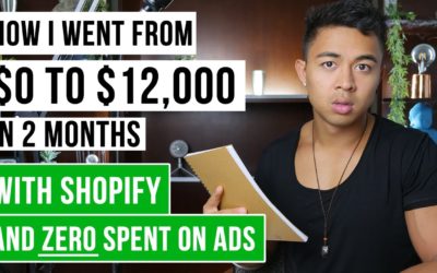 Shopify Tutorial For Beginners | $0 to $12k+ Per Month in 2 Months | FREE Traffic Method