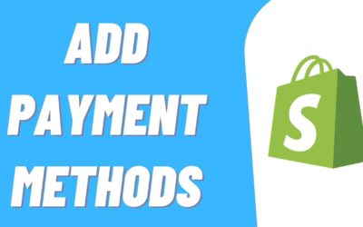 How To Add Payment Method On Shopify