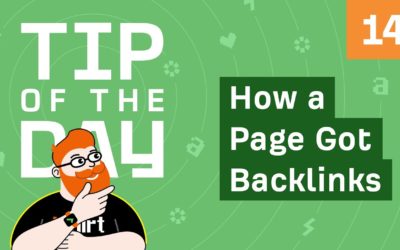 How to Learn Why a Page Got its Backlinks [ToD 14]