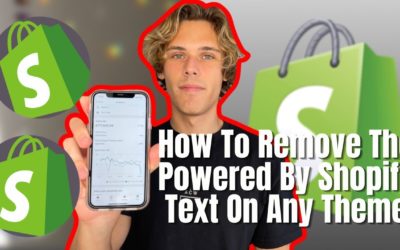 How To Remove The Powered By Shopify Text On Any Shopify Theme