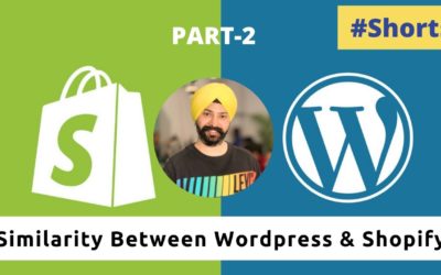Similarity Between WordPress & Shopify I Best eCommerce Store I WordPress & Shopify Review #shorts