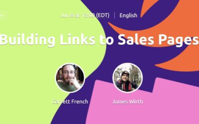 Building Links to Sales Pages