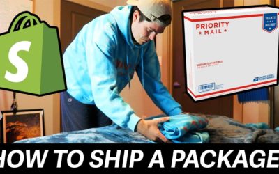 SHIPPING FOR BEGINNERS! How to Ship From Home Selling on Shopify, Ebay, Poshmark, etc.