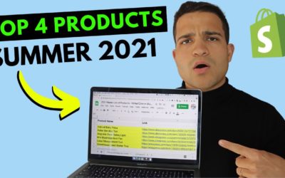 TOP 4 SHOPIFY DROPSHIPPING PRODUCTS FOR SUMMER 2021 | Sell These Now