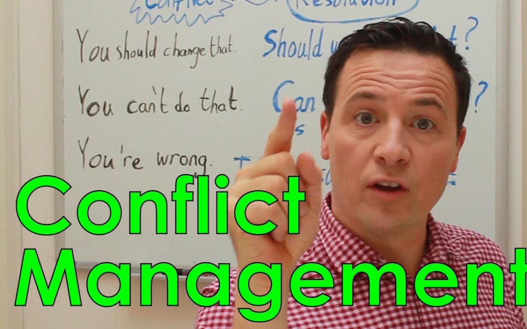Conflict Management. Free Business English lesson. Kostenlos Englisch lernen.