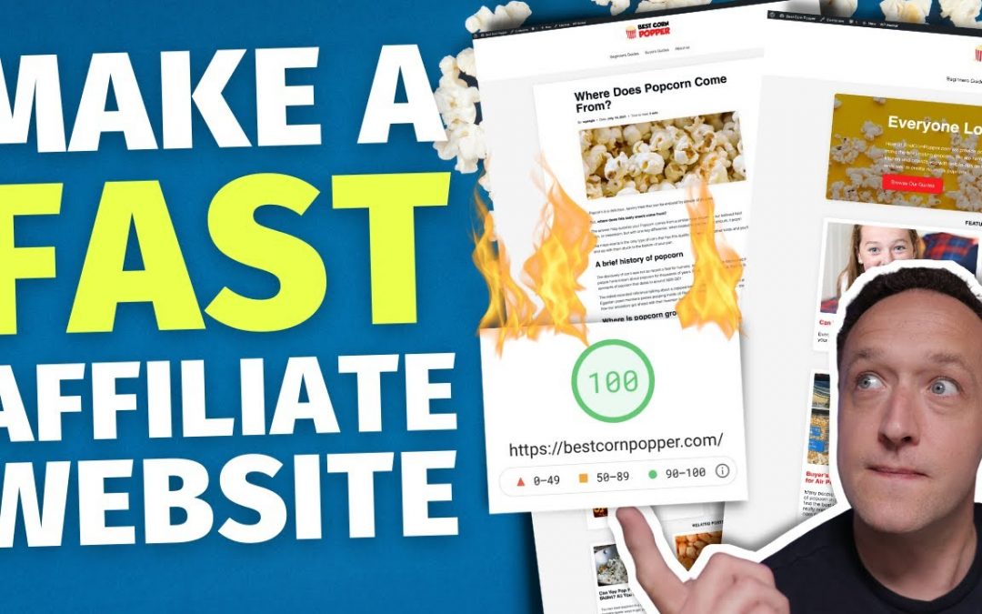 Make a FAST Affiliate Website with Popcorn Theme for WordPress – [FULL TUTORIAL]