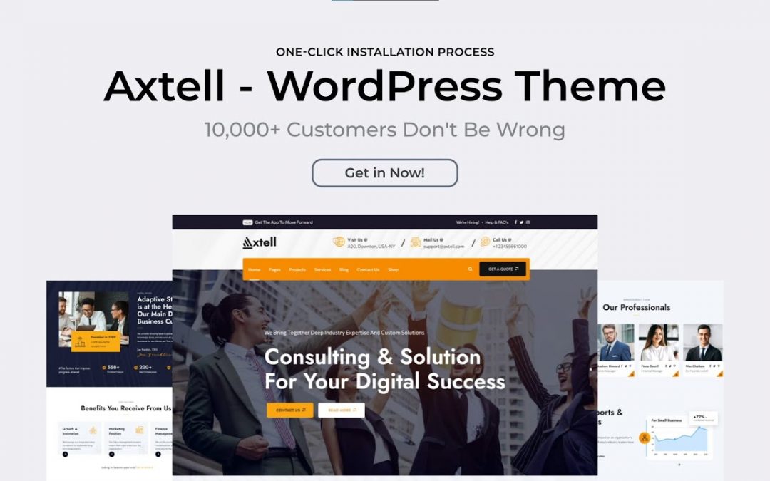 Introducing Axtell – Consulting WordPress Themes