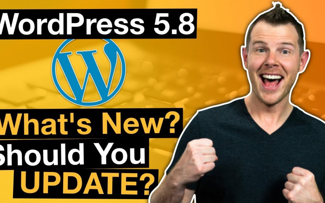 Everything In WordPress 5.8 in 8 Min – New Features & My Reaction