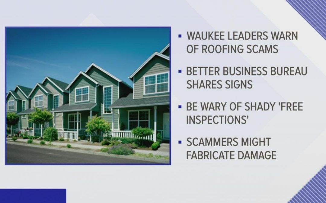 Be wary of shady 'free' roof inspections, Better Business Bureau says