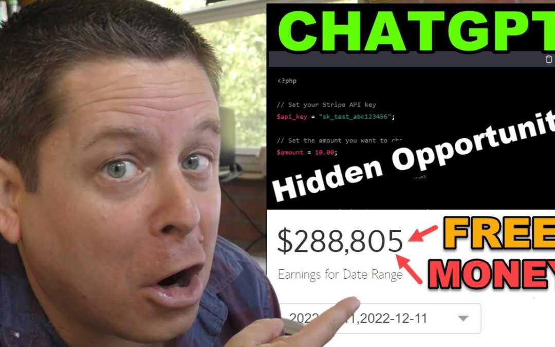 Chat GPT = $1,631 A Day / AI Bot – Super Simple Method!