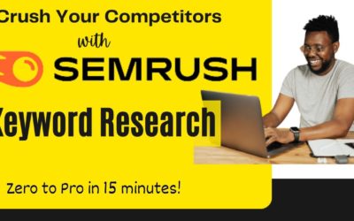 Learn SEMRUSH Keyword Research The Easy Way! |  SEMRUSH Tutorial (2022 Updated)
