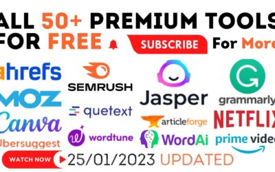 All Premium SEO Tools For Free – Semrush, Canva (COOKIES Updated) – 25 January 2022