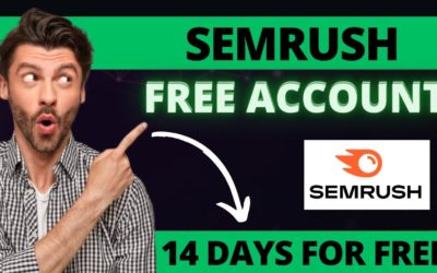 Semrush Free Premium Account | How to Get Free Semrush Account in 2023? 14 Days Free Account!