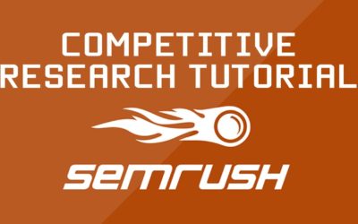 SEMrush Competitive Research SEO Tutorial (Part 1)