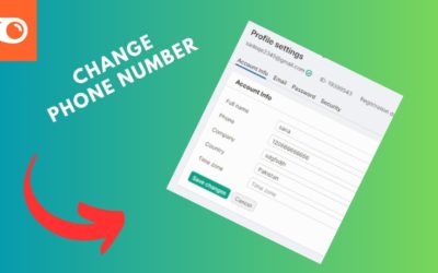 how to change phone number on semrush