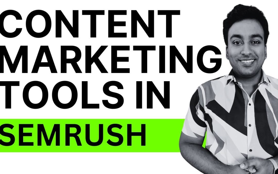 How to Use Semrush For SEO Content Marketing With AI (2024)